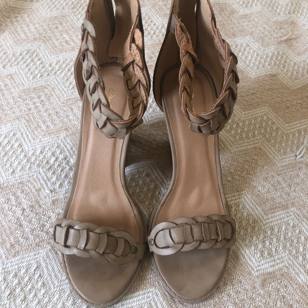 Ankle strap heels